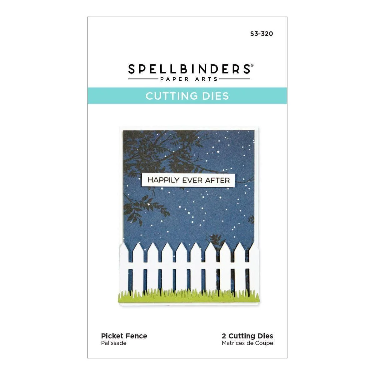 Spellbinders - Picket Fence Die