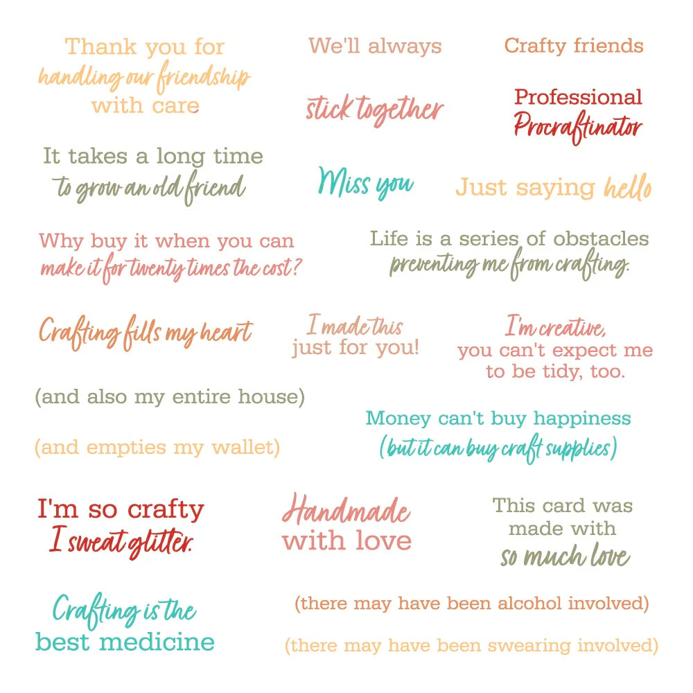 Honey Bee - Crafty Friends Stamp Set