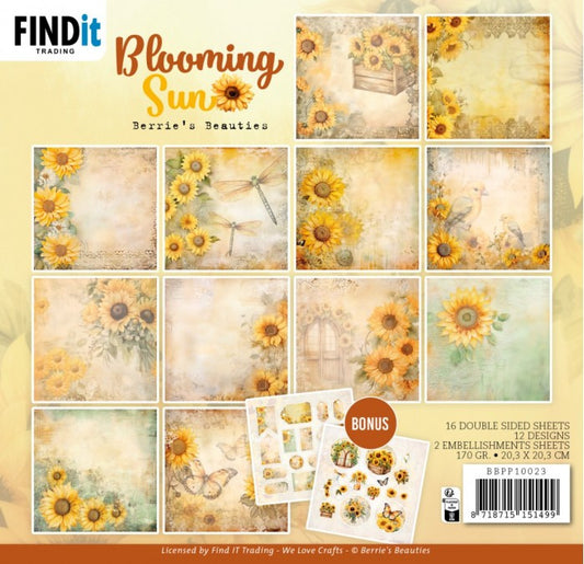 Find It Trading - Blooming - 8x8 Paper Pack