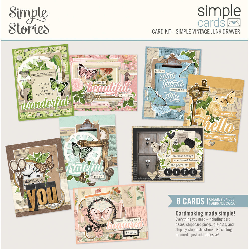 Simple Stories - Simple Vintage Junk Drawer - Card Kit