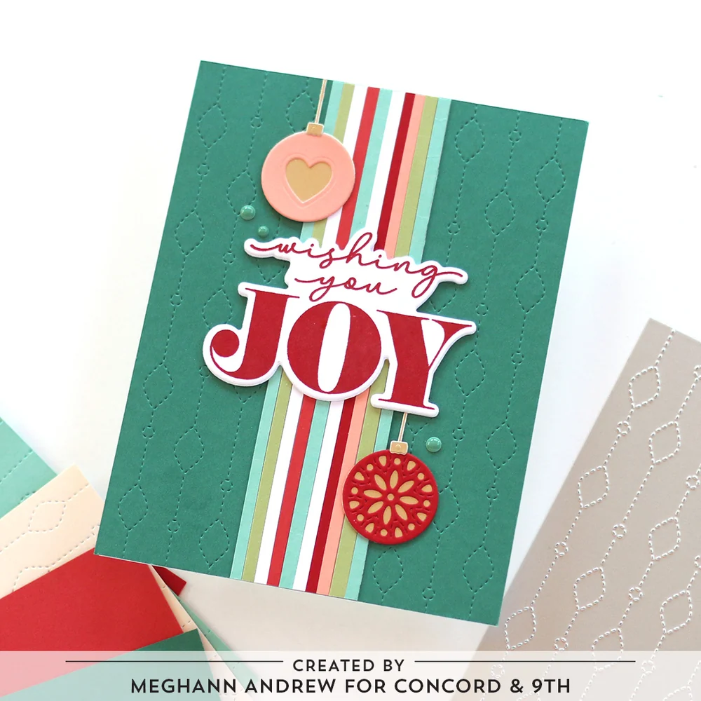 Concord & 9th - Chandelier Card Front Die