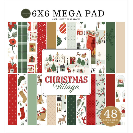 Carta Bella - Christmas Village - 6x6 Cardmakers Mega Paper Pad