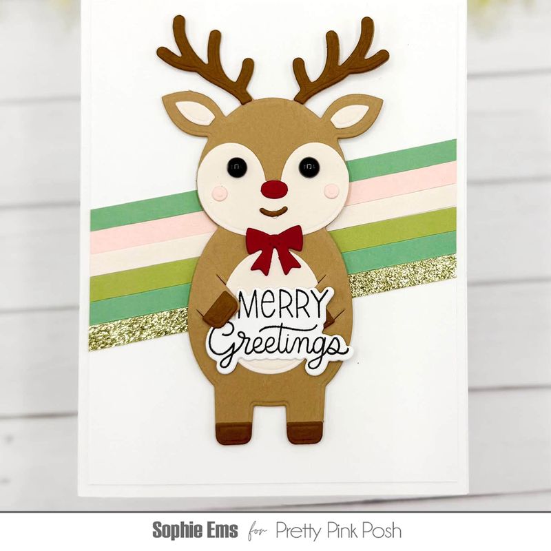 Pretty Pink Posh - Reindeer Holder Die Set