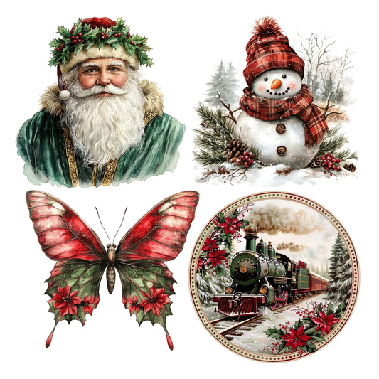 Simply Stated - Victorian Christmas - XL Ephemera