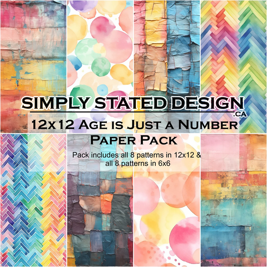 Simply Stated - Age Is Just A Number - Paper Pack