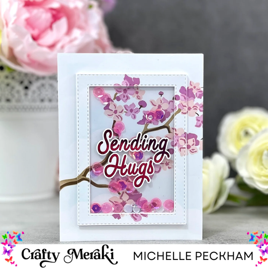 Crafty Meraki - Sakura Blossom Layering Stencil Set