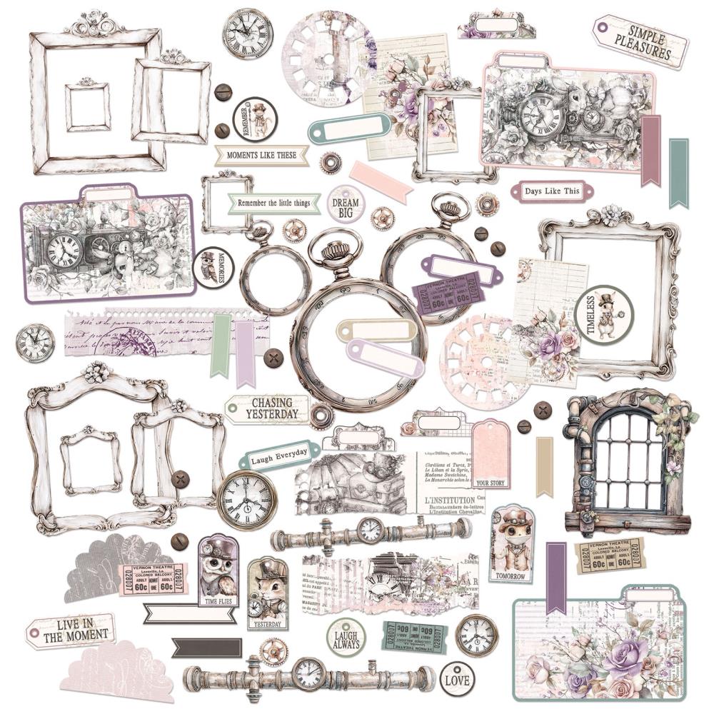 49 and Market - Echoes of Time - Die Cut Elements