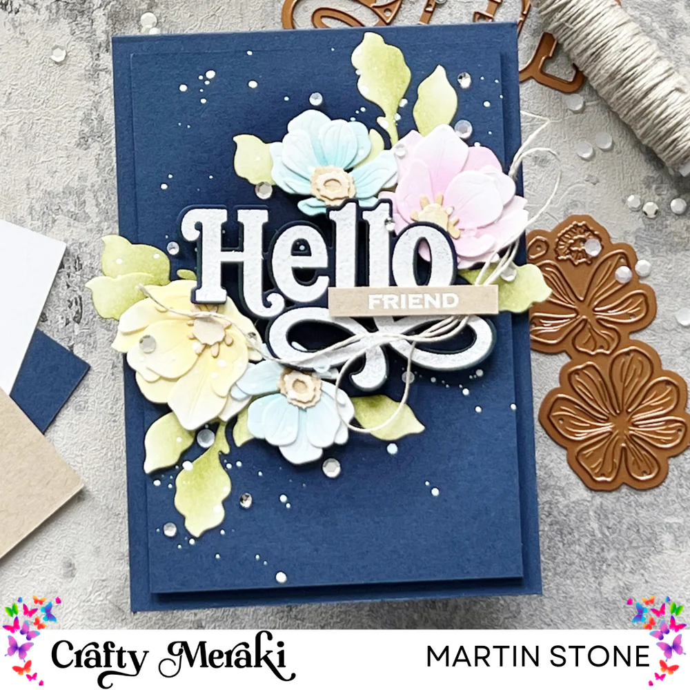 Crafty Meraki - Artisan Flora Wreath Die Set