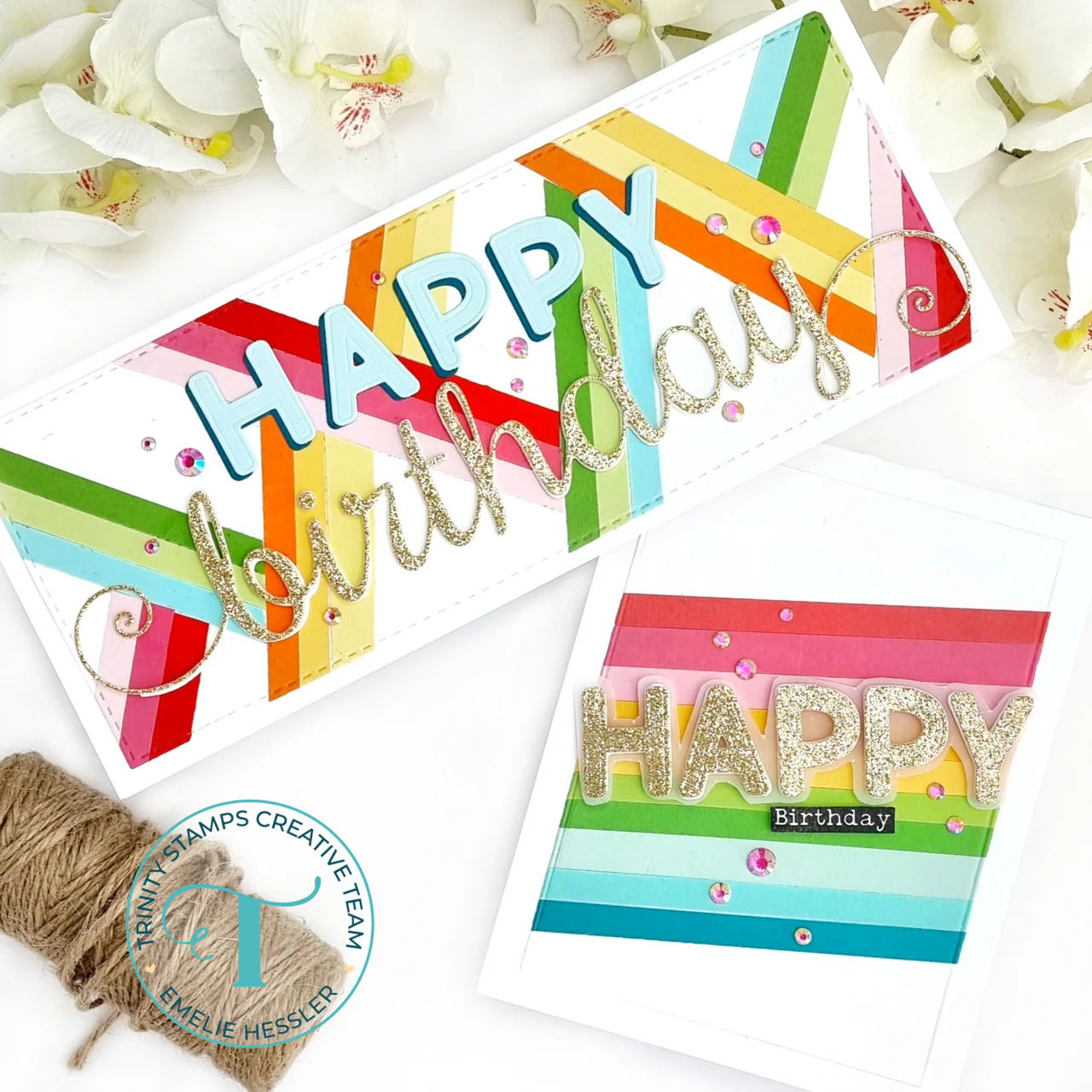 Trinity - Modern Embossed Die Set