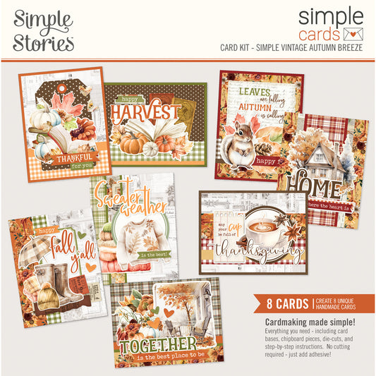 Simple Stories - Simple Vintage Autumn Breeze - Card Kit