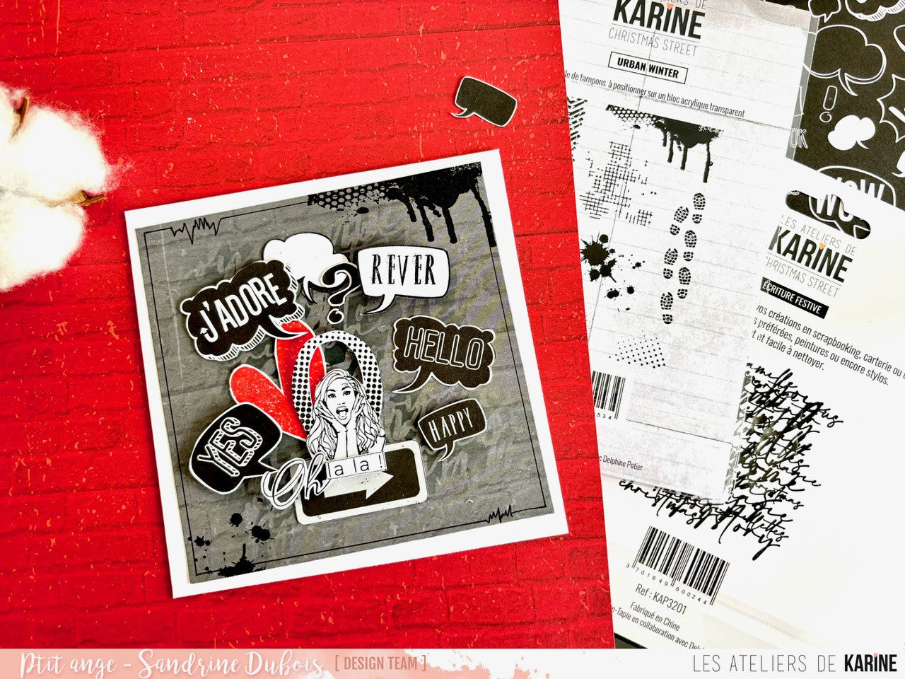 Les Ateliers de Karine - Christmas Street - Urban Winter Stamp Set
