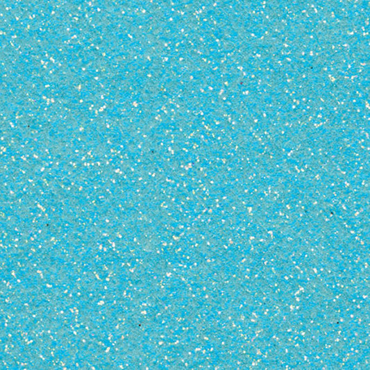 American Crafts - Glitter Silk Cardstock - Sparkling Water: 12x12