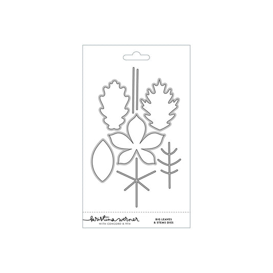 Concord & 9th - Big Leaves & Stems by Kristina Werner