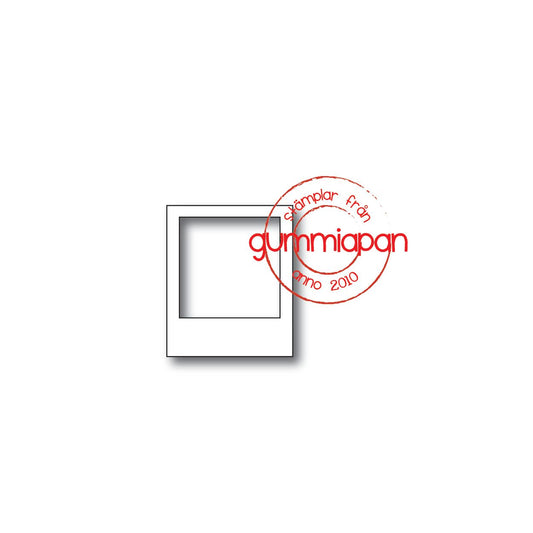 Gummiapan - Large Polaroid Die