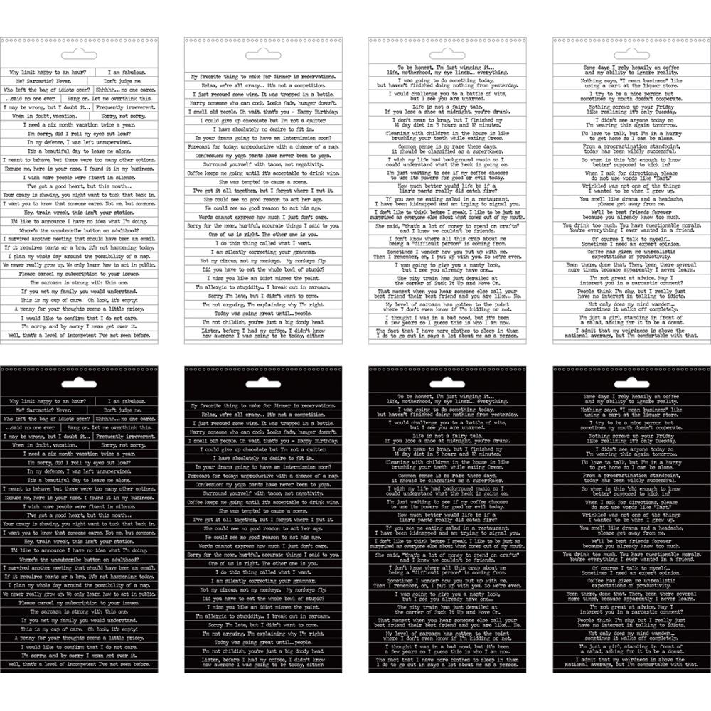 Idea-Ology - Spiral Bound Sticker Book - Snarky