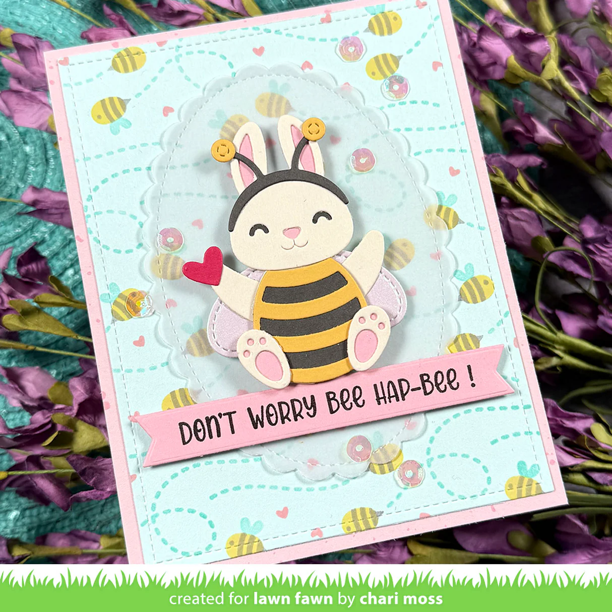 Lawn Fawn - Build-A-Critter Bug Costumes Die Set