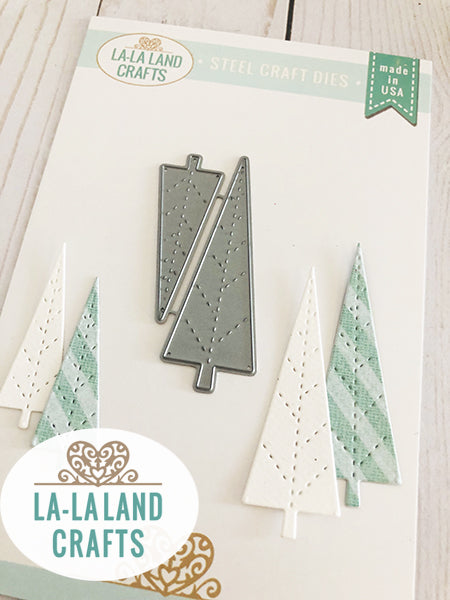 La-La Land Crafts - Stitched Trees Die Set