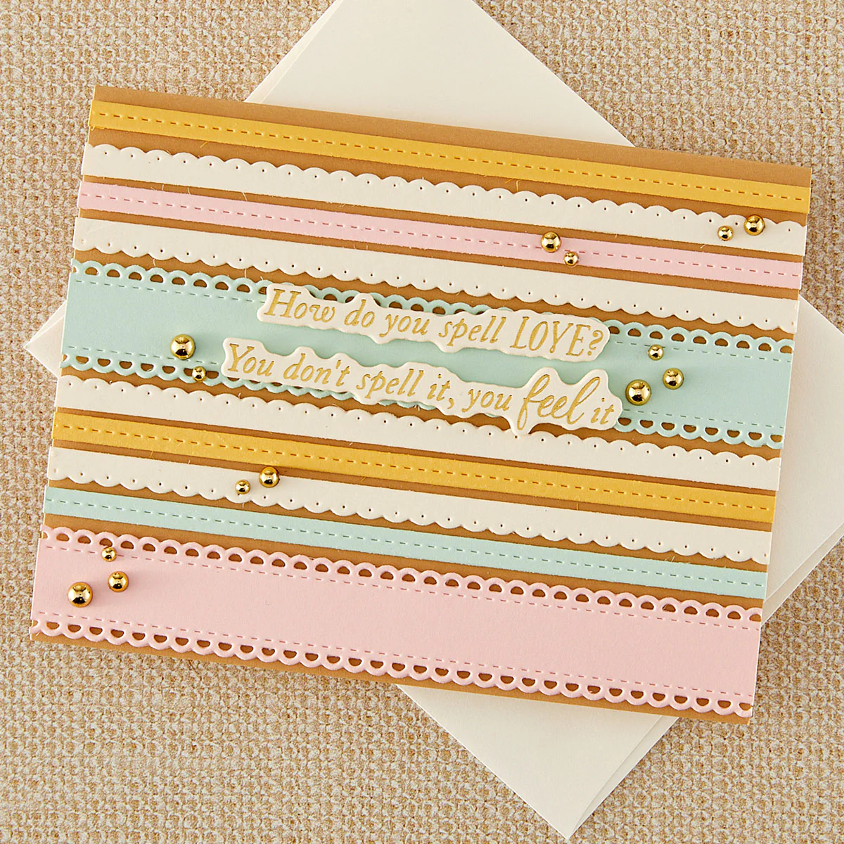 Spellbinders - Ribbon & Trim Die Set with Simple Stories
