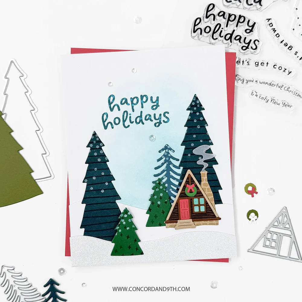 Concord & 9th - Into the Woods Stamp & Die Bundle