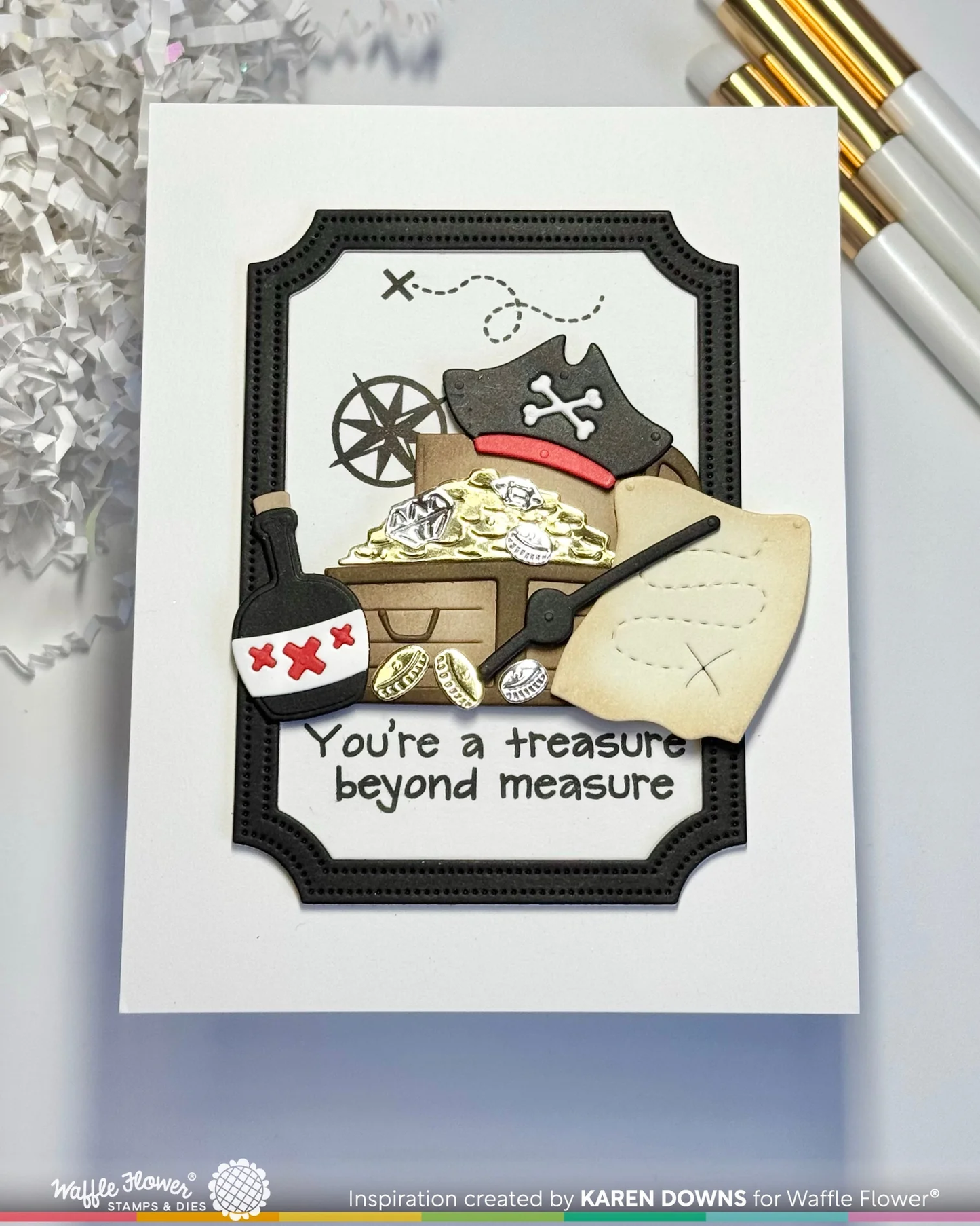 Waffle Flower - Treasure Hunt Stamp Set
