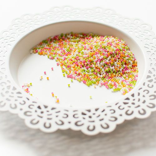 Pretty Pink Posh - Shaker Beads - Rainbow Sherbet