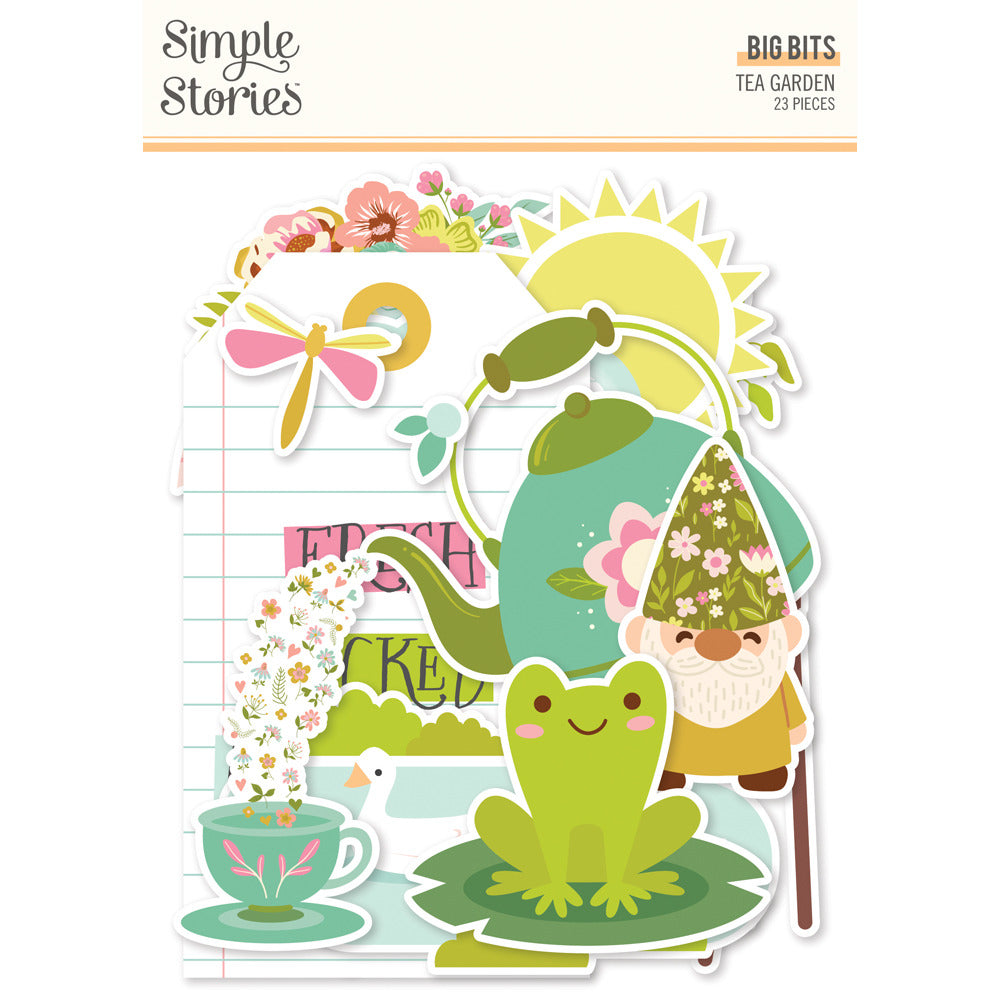 Simple Stories - Tea Garden - Big Bits & Pieces