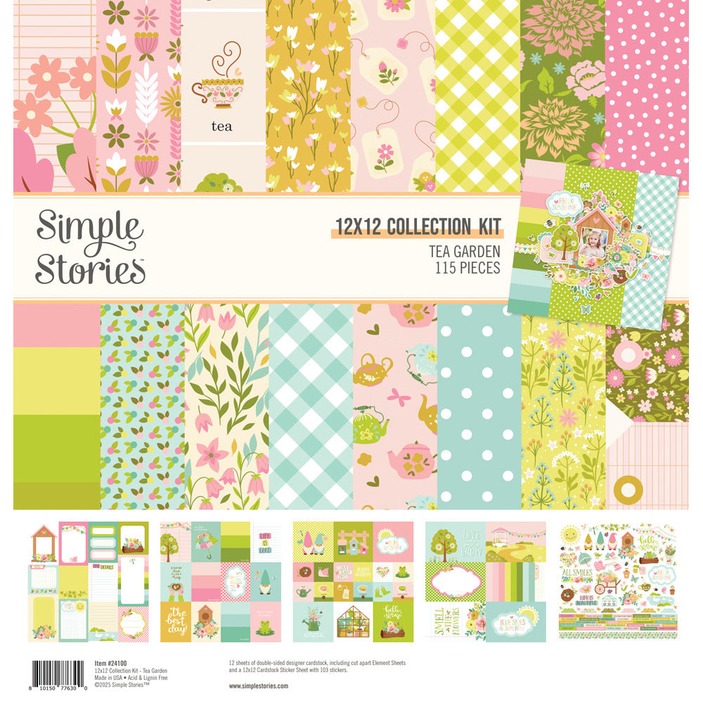 Simple Stories - Tea Garden - Collection Kit