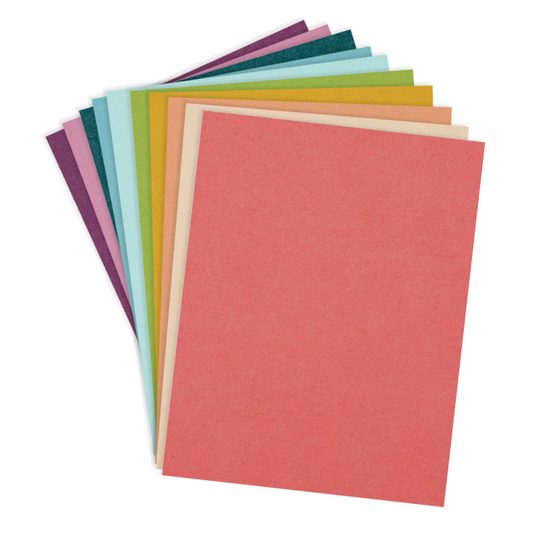 Spellbinders - ColorWheel Cardstock - Rainbow Hues Cardstock Pack