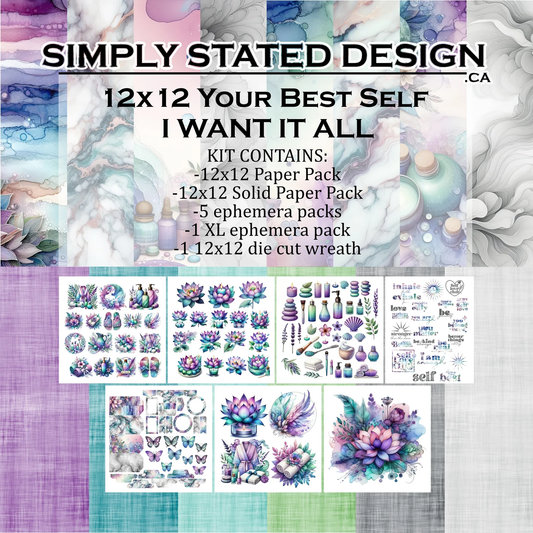 Simply Stated - Your Best Self - I Want It All Bundle