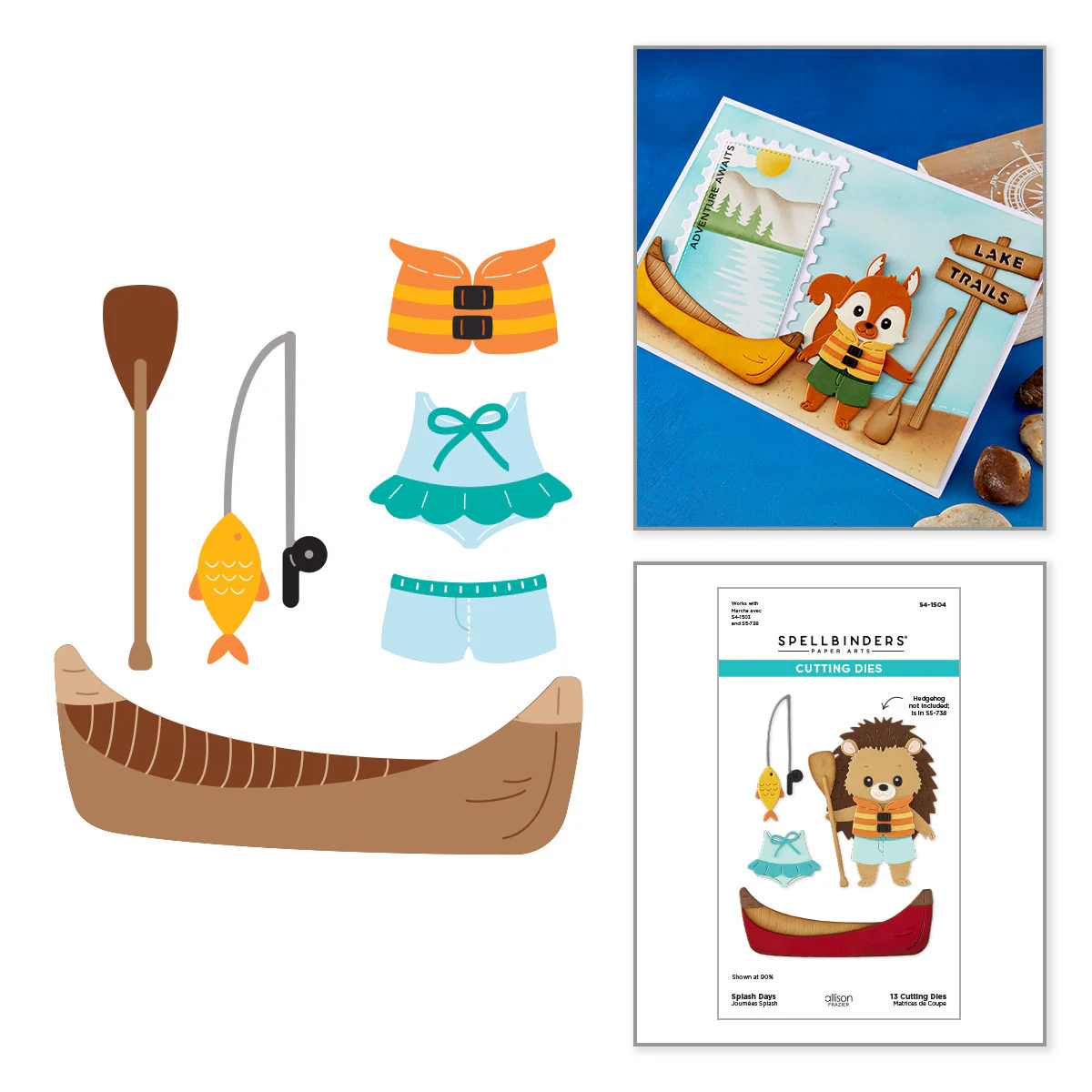 Spellbinders - Splash Days Die Set