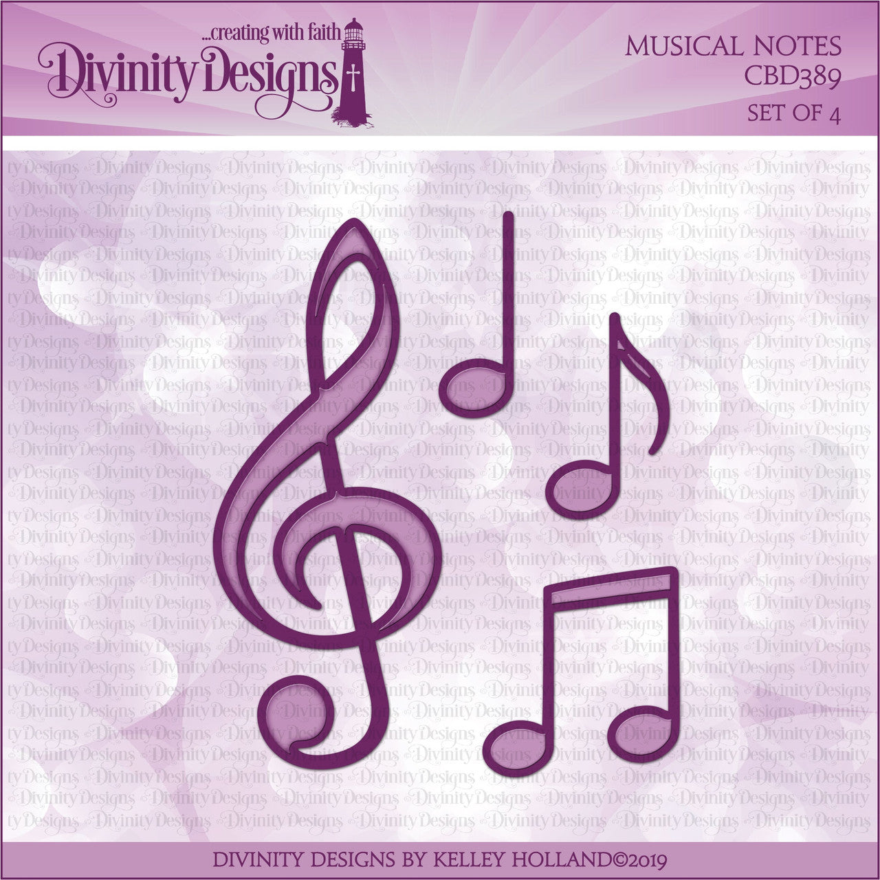 Divinity Designs - Musical Notes Die Set