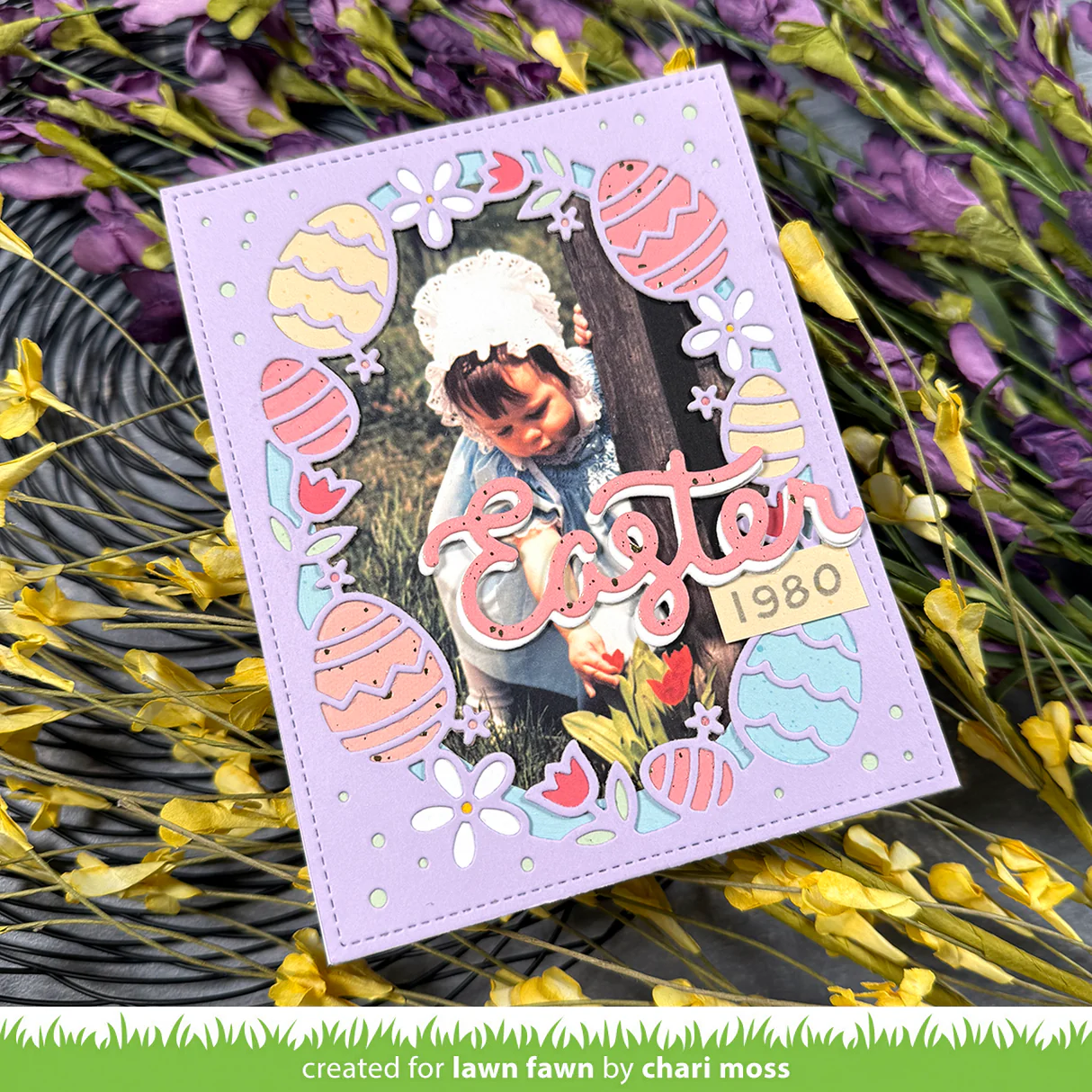 Lawn Fawn - Scripty Easter Word & Outline Die Bundle