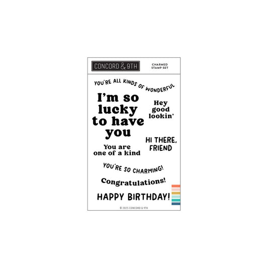 Concord & 9th - Charmed Stamp & Die Bundle