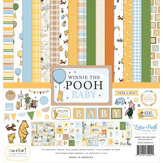 Echo Park - Winnie the Pooh Baby - 12x12 Collection Kit