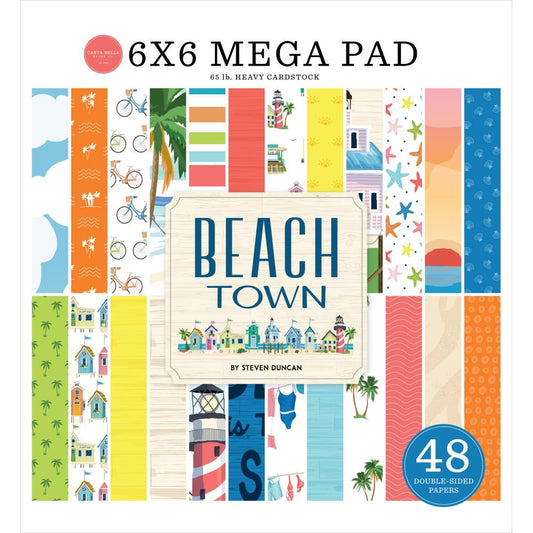 Carta Bella - Beach Town - Mega 6x6 Paper Pad
