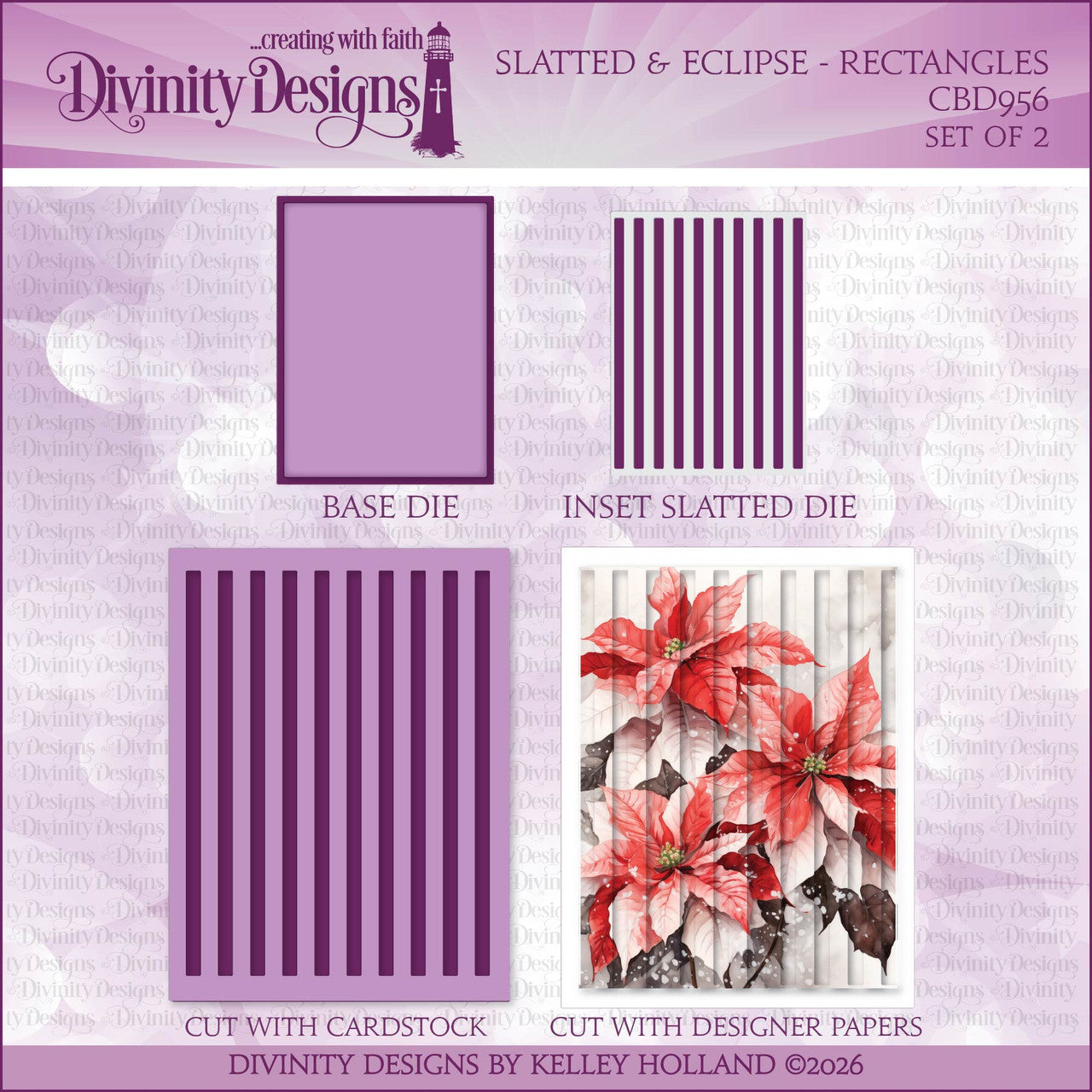 Divinity Designs - Slated & Eclipse - Rectangles Die Set
