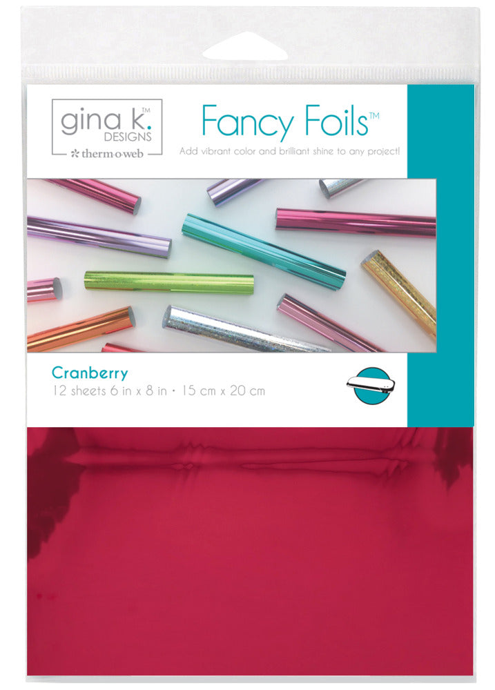 Gina K. - Fancy Foils - Cranberry