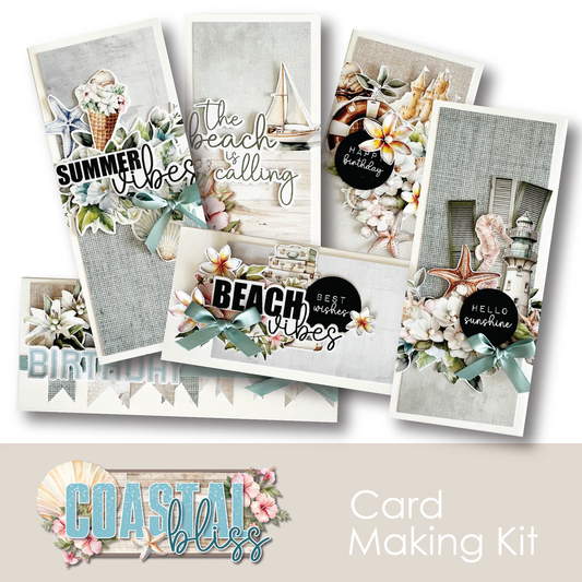 Uniquely Creative - Coastal Bliss Card Making Kit