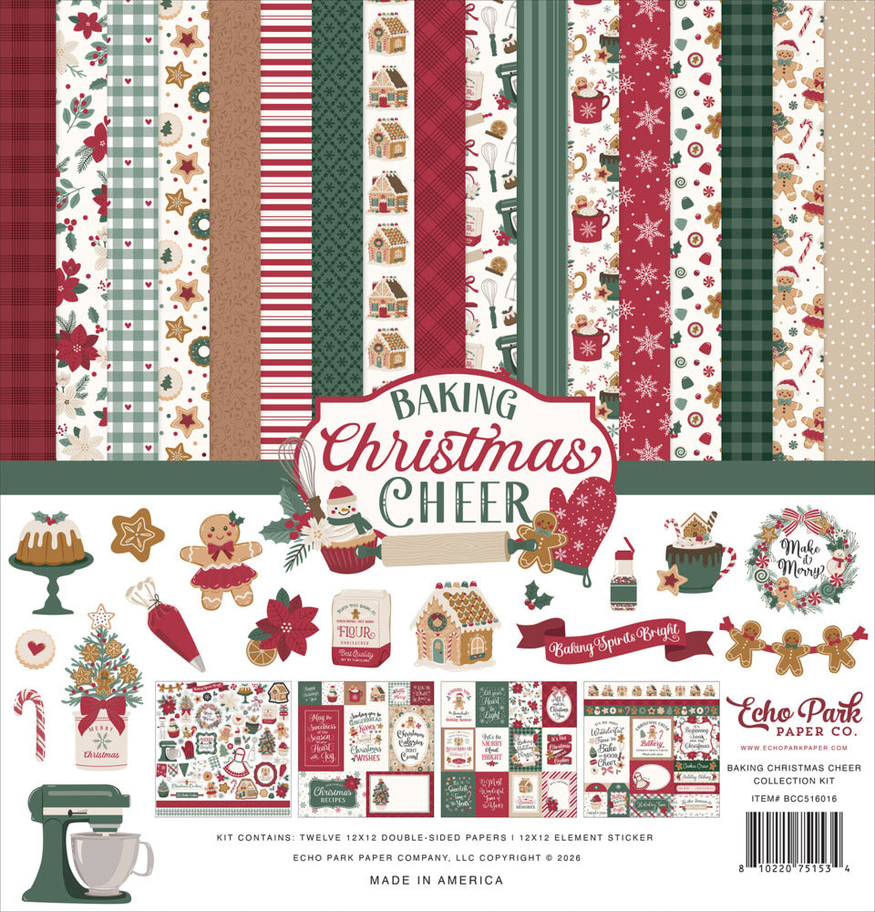 Echo Park - Baking Christmas Cheer - Collection Kit