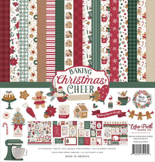 Echo Park - Baking Christmas Cheer - Collection Kit