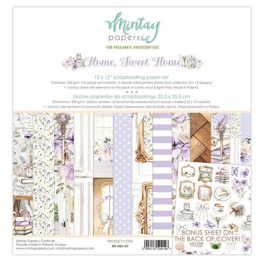 Mintay - Home Sweet Home - 12x12 Paper Set