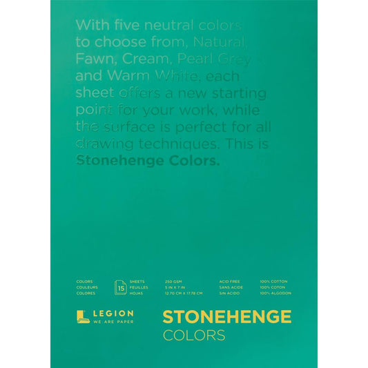 Legion - Stonehenge Cotton Paper Pad - Multi-Color