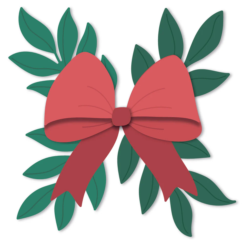 Honey Bee - Lovely Layers: Bow Bough Die Set