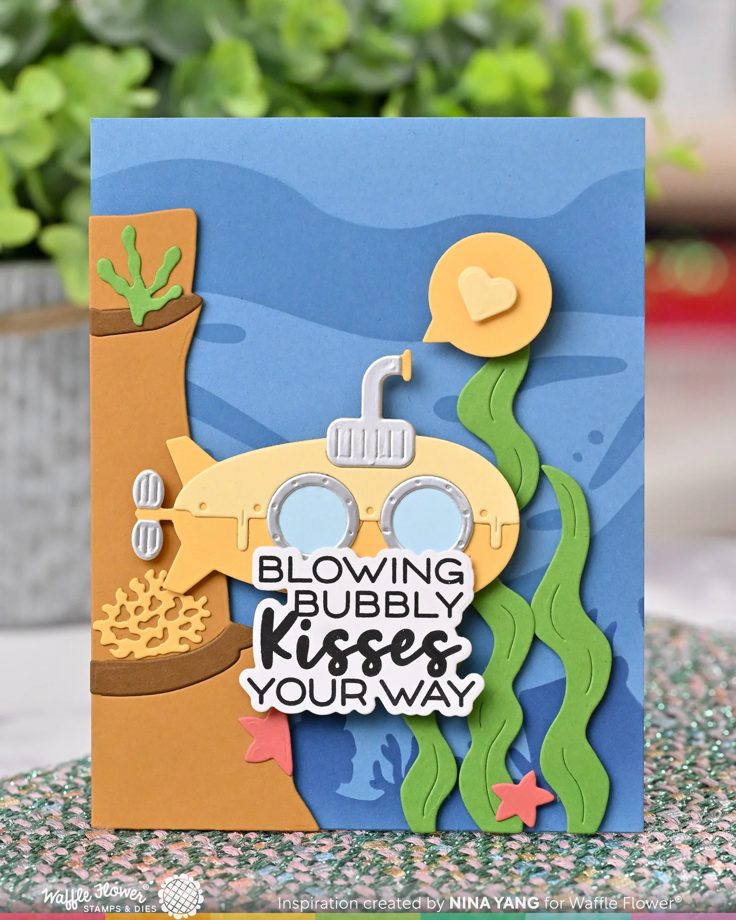 Waffle Flower - Under the Sea Die Set