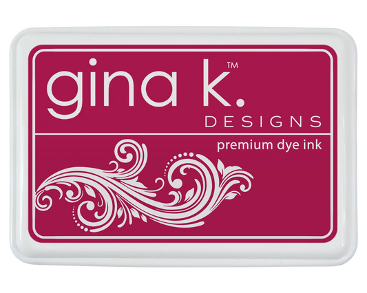 Gina K. - Ink Pad - Cranberry: Medium