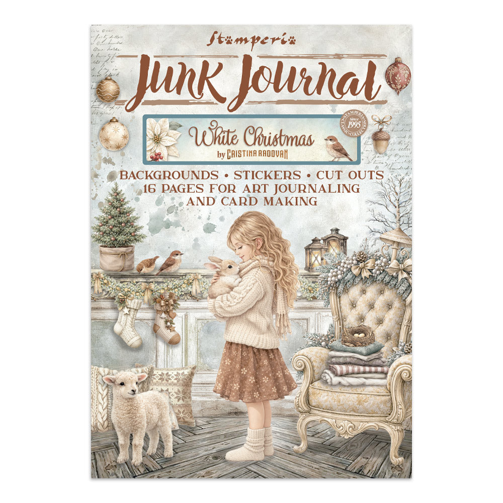 Stamperia - White Christmas - Junk Journal