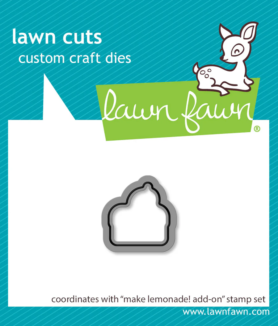 Lawn Fawn - Make Lemonade! Add-on Stamp, Stencil & Die Bundle