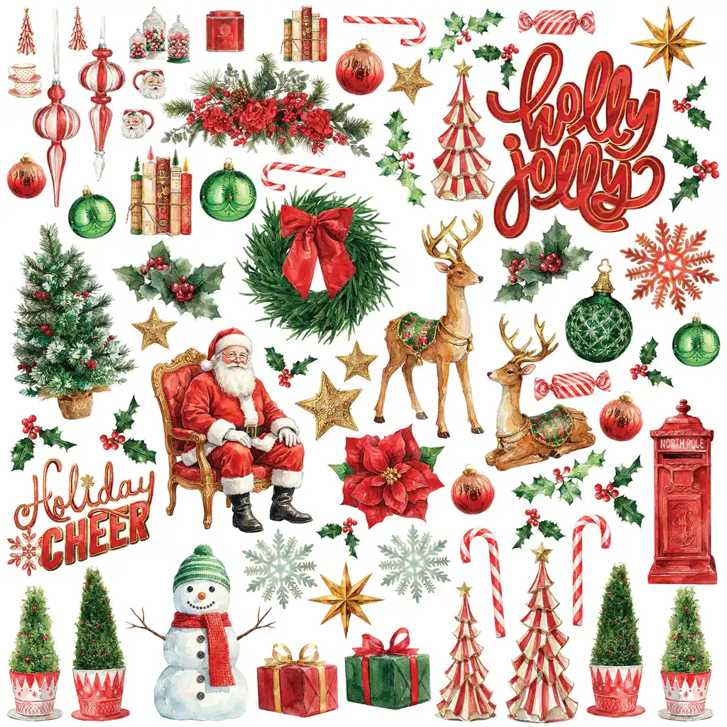 49 and Market - All in One Kit - Santa's Winter Village