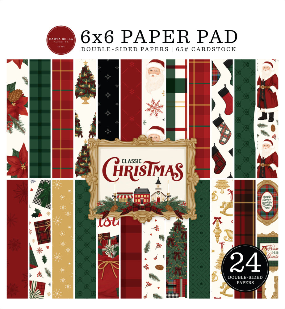 Carta Bella - Classic Christmas - 6x6 Paper Pad