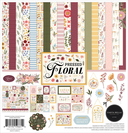 Carta Bella - Pressed Floral - Collection Kit